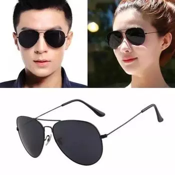 3026 Classic Men S And Women S Color Reflective Sunglasses Retro Glasses Pilot Toad Glasses Metal Sunglasses