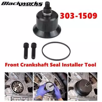 303-1509 Инструмент для установки переднего сальника коленвала для Ford Super Duty F250/F350/F450/F550 2011-2025 и F650/F750 2016-2025 6.7L чёрный