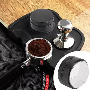 304 нержавеющая сталь 51/53/58 мм распределитель кофе кофейные аксессуары гаджеты профессиональные ручные темперы для эспрессо Black 58mm