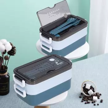 304 нержавеющая сталь двухслойный изолированный ланч-бокс рабочий студент