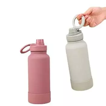 304 нержавеющая сталь изолированный стакан магнитный присоска держатель для мобильного телефона спортивный чайник большой емкости походный чайник для улицы 1000ML чёрный