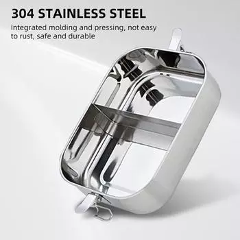 304 нержавеющая сталь ланч-бокс изоляция портативный рабочий микроволновая печь пищевой контейнер студенческий пикник взрослый офисный работник бенто-бокс