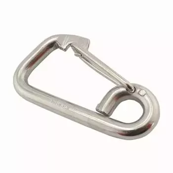 304 Нержавеющая сталь Простые пружинные крючки Крючки безопасности Крючки Крючки для дайвинга Аксессуары Пряжка для поводка для собак Быстрое подвешивание 1pcs
