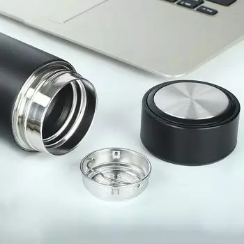 304 нержавеющая сталь вакуумная чашка контрактный бизнес прямые стеклянные офисные чайные чашки 500ml чёрный