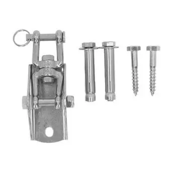 304 нержавеющая сталь высокотихая подвесная пластина диск йога пилатес фурнитура поворотный фиксирующий крюк для корзины кресла-качалки