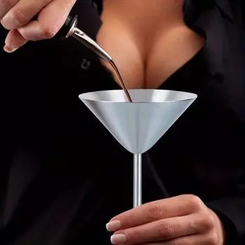 304 Нержавеющая сталь Фруктовый сок Напиток Шампанское Бокал Барные аксессуары Бокал Цвет Стальной Бокал Винный Бокал Медь Серебро Розовое Золото