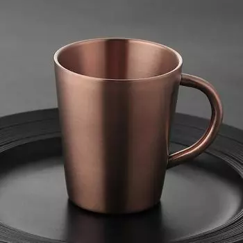 304 нержавеющая сталь кружка для пива стакан для воды двойной стенки анти ожоговая кофейная кружка 300 мл портативная дорожная чашка для чая чашка для кофе напиток