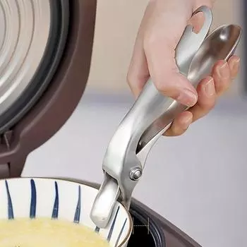 304 нержавеющая сталь зажим складной антиожоговый зажим поднос держатель для миски напальчник кухонный гаджет кухонные принадлежности кухня