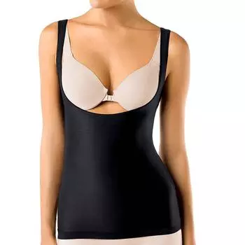 309 женская компрессионная корректирующая футболка XL чёрный