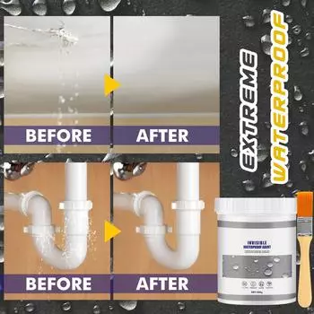 30/100/300 г Водонепроницаемое покрытие Невидимый клей-герметик Полиуретановый клей с кисточкой Клей для ремонта Клей для ванных комнат A