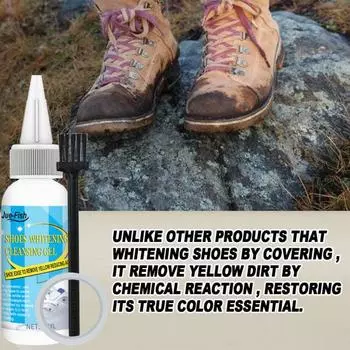 30/100 мл чистящее средство, не требующая смывания, эффективная жидкость для отбеливания обуви, чистящее средство для кроссовок, товары для дома 30ML 1