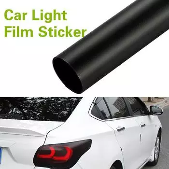 30*100 см матовый черный автомобильный свет фар задний фонарь оттенок виниловая пленка наклейка лист туман Li