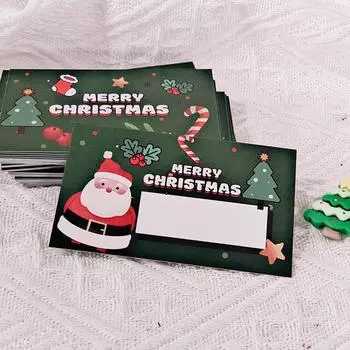 30/10 шт. Рождественские скретч-карты Веселые креативные сделай сам праздничный подарок рождественская вечеринка Happy Activ W2A9 Green-One size