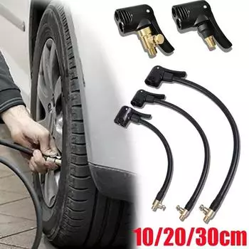 30/20/10 см зажим для накачивания шин автомобиля 2 в 1 удлинитель для накачивания шин автомобиля адаптер для электрического насоса аксессуар