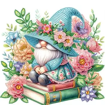 30*30 см Алмазная картина Цветок Гоблин 5D DIY Частичная специальная форма сверла Художественный декор Стразы Алмазная картина Домашний настенный декор AT138