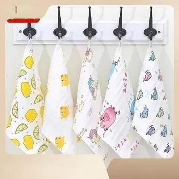 30*30cm Baby Small Square Towel Gauze Face Clean Newborn Children Saliva Hands Quick-drying Hook Up Handkerchief