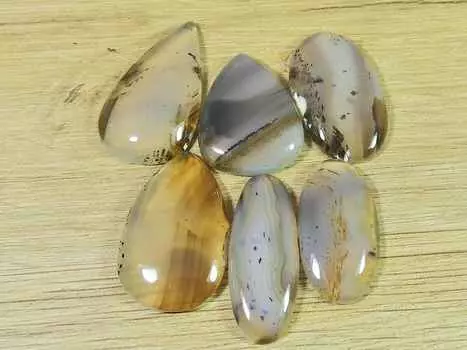 30-35 мм натуральный Ботсванский агат шт. микс кабошон драгоценный камень россыпью 153 карата. РQ-2710