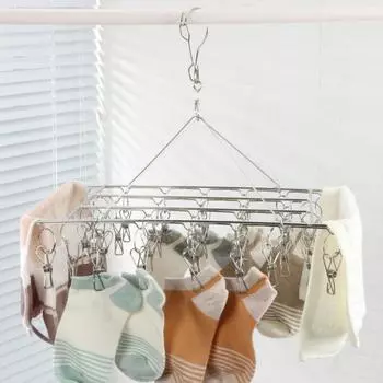 30/36 зажим, алюминиевые металлические носки, нижнее белье, одежда, уличная сушилка для белья, вешалка для белья, нержавеющая сталь A-30 clip