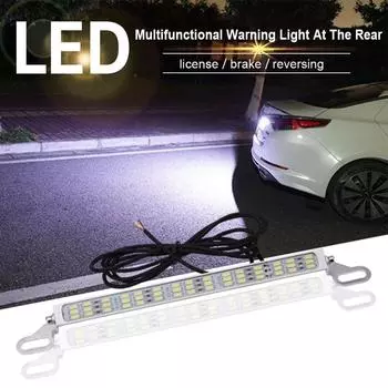 30/45SMD автомобильный светодиодный фонарь резервный фонарь заднего хода стоп-сигнал автомобильный номерной знак DRL противотуманные фары белый красный автомобильные аксессуары