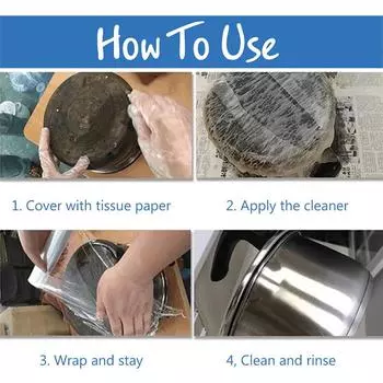 30/50 мл Многоцелевой кухонный обезжириватель Очиститель жира Удалитель ржавчины Сверхмощный обезжириватель Бытовые чистящие средства 30ml