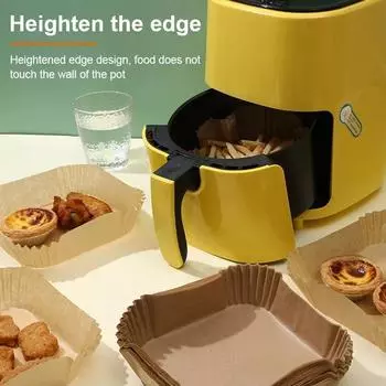 30/50 шт. Кухонные принадлежности Кухонные принадлежности Одноразовые фритюрницы Маслопоглощающие Жиростойкие Кондитерские изделия и кондитерские принадлежности