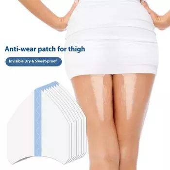 30/50 шт. V-образные невидимые пластыри для бедер, подтягивающие кожу, укрепляющие, против натирания, водонепроницаемые прозрачные пластыри для ног и тела 30PCS