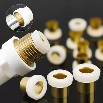 30/5 шт. Герметичная прокладка для крана, сменное уплотнительное кольцо из медного сердечника, прокладка для треугольного клапана, сантехнический фитинг, заглушка