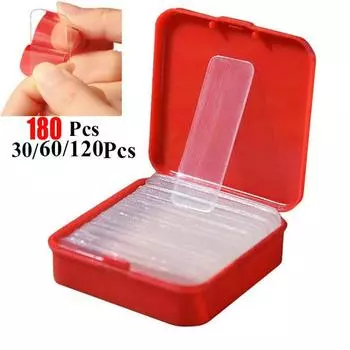 30/60/120/180 шт. многофункциональная двусторонняя клейкая лента водостойкая съемная многоразовая наноклейкая монтажная лента 30pcs no box