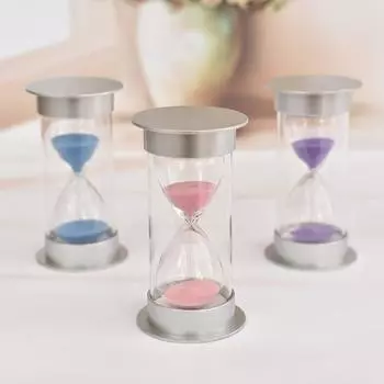 30/60 минут Мини-песочные часы ручной работы из стекла Креативные песочные часы для детей, делающих домашнее задание, песочные часы, таймер для дома, подарки 30min (7x13cm)