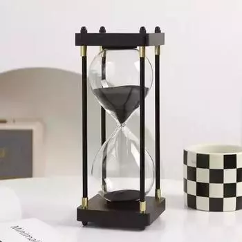 30/60 минут скандинавские винтажные металлические красочные песочные часы инструменты для управления временем креативные песочные часы для домашнего рабочего стола украшения подарки 30min
