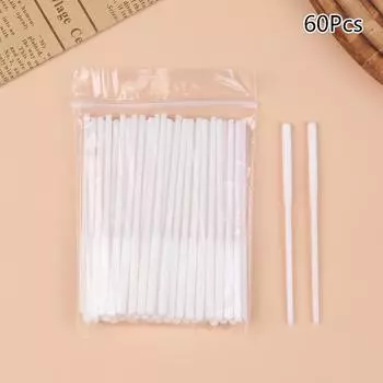 30/60 шт. 8 см косметическая ватная палочка для удаления пятен жидкая эссенция для удаления клея для наращивания ресниц косметическое средство