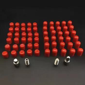 30/60 шт. Новый утолщенный резиновый верхний чехол и маленькая красная шляпа инструмент для ремонта вмятин на автомобиле