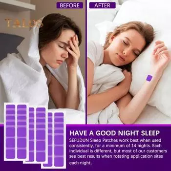 30/60 шт. пластыри для сна натуральные растения быстродействующие снотворные пластыри портативные дорожные для мужчин и женщин снятие усталости тела наклейки для глубокого сна 30PCS