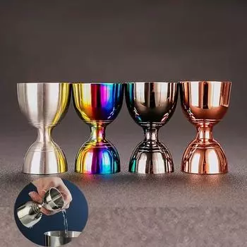 30/60ml Cocktail Measuring Cup Elegance Bartending Drink Mixer Jigger Bar Measure Tools Barware