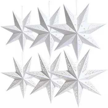 30-75 см подвесная полая звезда украшение Ид Мубарак Рамадан 2025 рождественский декор исламская мусульманская вечеринка Рамадан Карим