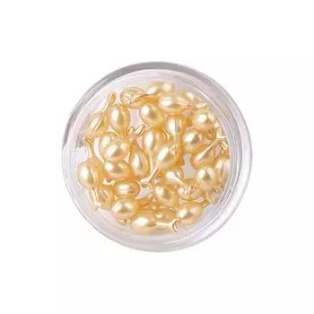 30 capsules Facial Serum Anti Wrinkle Hyaluronic Acid Skin Whitening Cream Serum Capsules Acne O2K0 yellow-30pcs