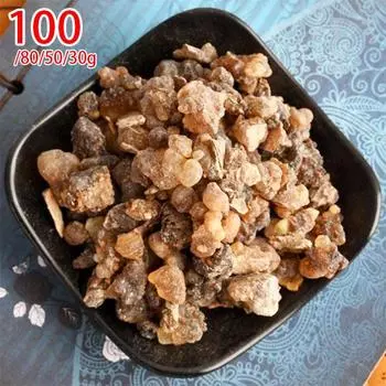 30 г/50 г/80 г/100 г чистая мирра, гранулированная смола, благовония, верхняя органическая ароматическая смола, слезы, камедь, благовония 30g