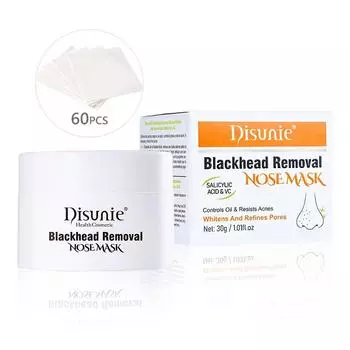 30 г алоэ угри для удаления носа маска + 60 листов назальные наклейки очистка поры салициловая кислота VC очищающее масло контроль