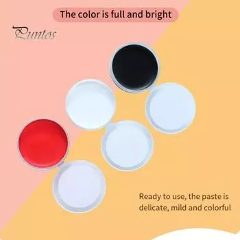 30 г краска для лица и тела с высоким содержанием пигмента, красная, черная, кремовая краска для детей, взрослых, для Хэллоуина, рождественской вечеринки, косплея, клоуна, SFX, краска для макияжа красный