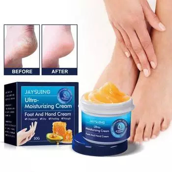 30 г крем для рук увлажняющий смазывающий питательный отшелушивающий против трещин натуральный экстракт глубоко увлажняющий крем для ног для взрослых на зиму 30g