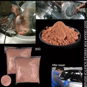 30 г полировальный порошок из оксида церия для стекла, порошок для полировки лобового стекла автомобиля, удаление композитных материалов, редкий ремонт, дропшиппинг