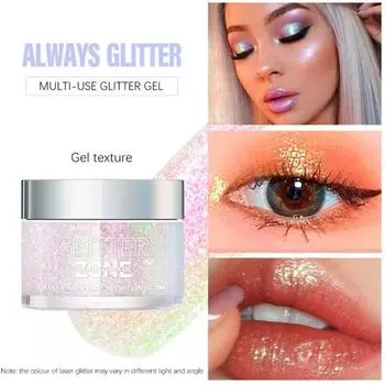 30 г Русалка с блестками гель для тела с блестками для тела, лица, теней для век, длительный блестящий гель для выделения, музыкальный фестиваль, вечеринка, карнавал, гель с блестками C