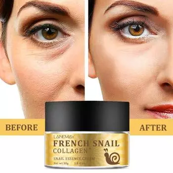 30 г Улиточный крем Увлажняющий, питательный, омолаживающий, увлажняющий, осветляющий морщины, расчесывающий, восстанавливающий крем-эссенция 30G жёлтый