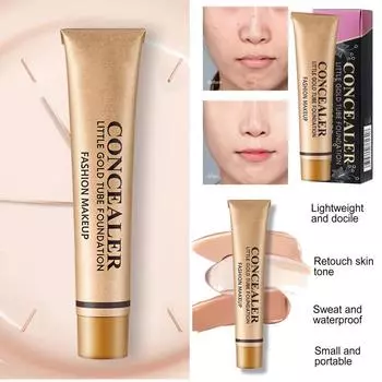 30 г водонепроницаемый крем-консилер от прыщей, шрамов, пятен, пятен, крем-консилер Natural