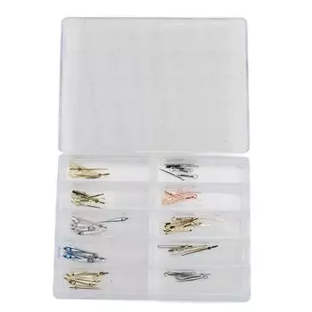 30 комплектов стрелок для часов, металлические части для часов, набор часов, минут, секунд для 8200 8205 Qu