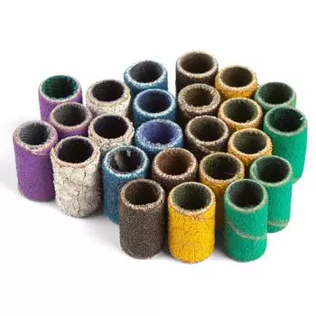 30 коробок шлифовальных колпачков для ногтей, ленты для электрического маникюрного станка, зернистость 240/180/120, фреза для ногтей, шлифовальные насадки, набор инструментов для педикюра