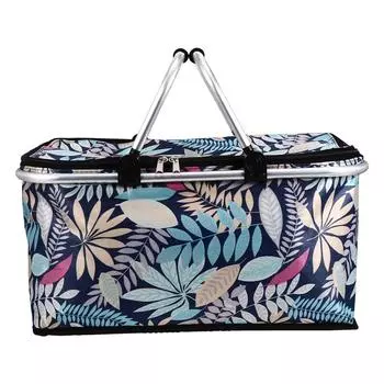 30 л большая вместимость корзина для ланча складная изолированная сумка для пикника складная корзина походная дорожная сумка для еды