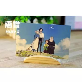 30 листов/лот открытка с героями мультфильмов, винтажные картины, поздравительная открытка Хаяо Миядзаки