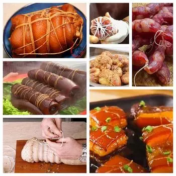 30 м хлопковая нить для обвязки мяса, кулинарные инструменты, мясные струны для барбекю, веревка для обвязки мяса и колбасы