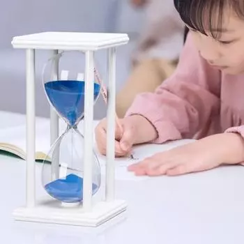 30 минут Песочные часы Обратный отсчет времени Современные деревянные песочные часы Таймер Домашний декор Украшения Reloj De Arena Подарки на Новый год